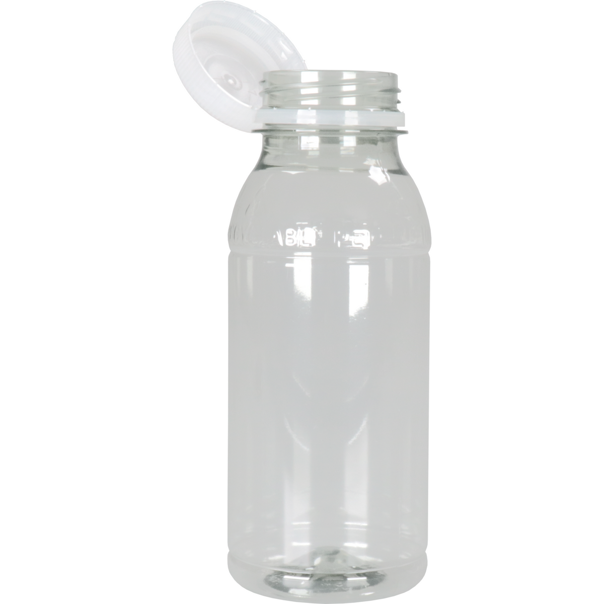 Klika - Flasche | Haustiere | Recyceltes Haustier | mit fester Kappe | 250 ml | Transparente 210 Teile