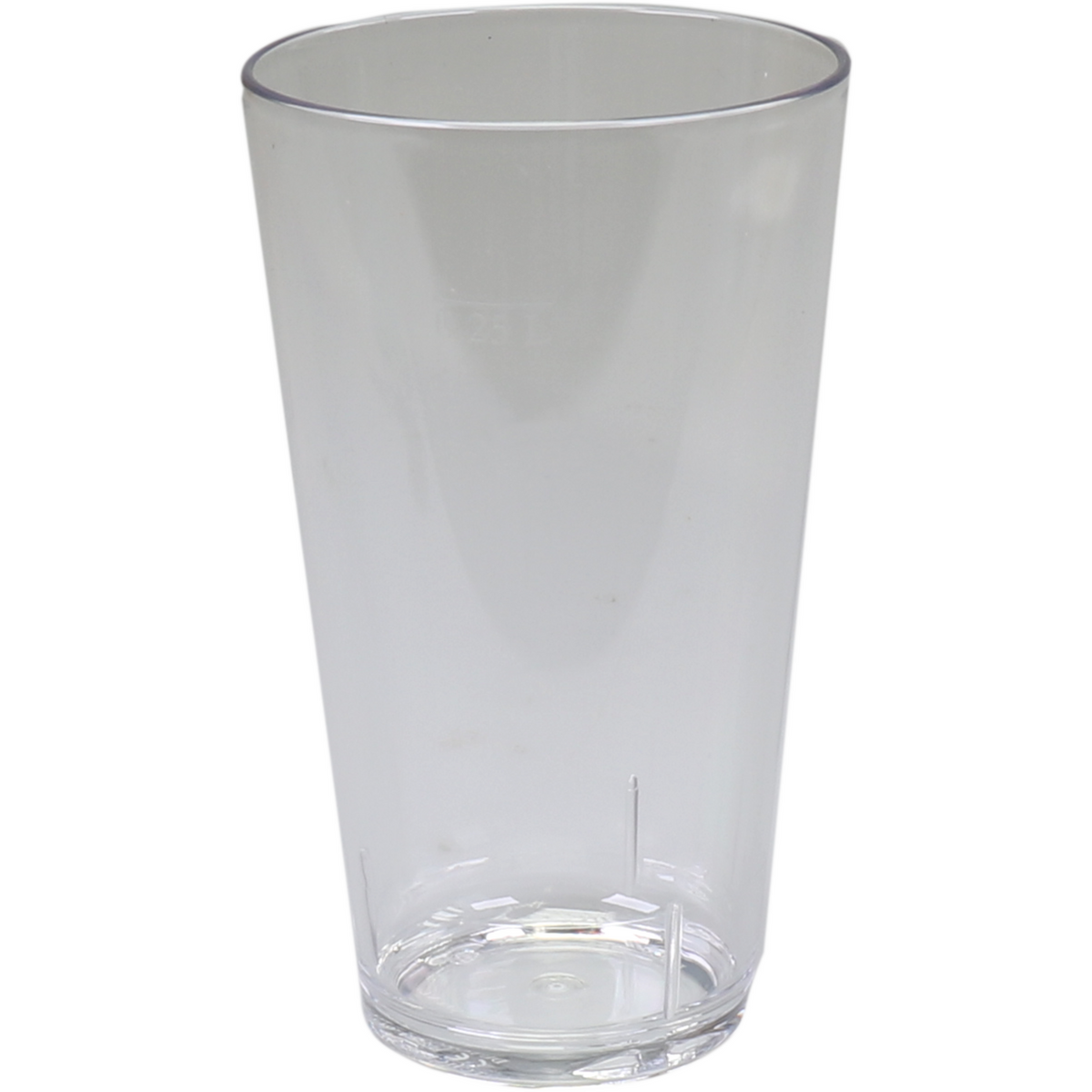 DEPA - Glas Amsterdammertje | Wiederverwendbar | Unzerbrechlich | PETG | 330 ml | Transparente 24 Stücke