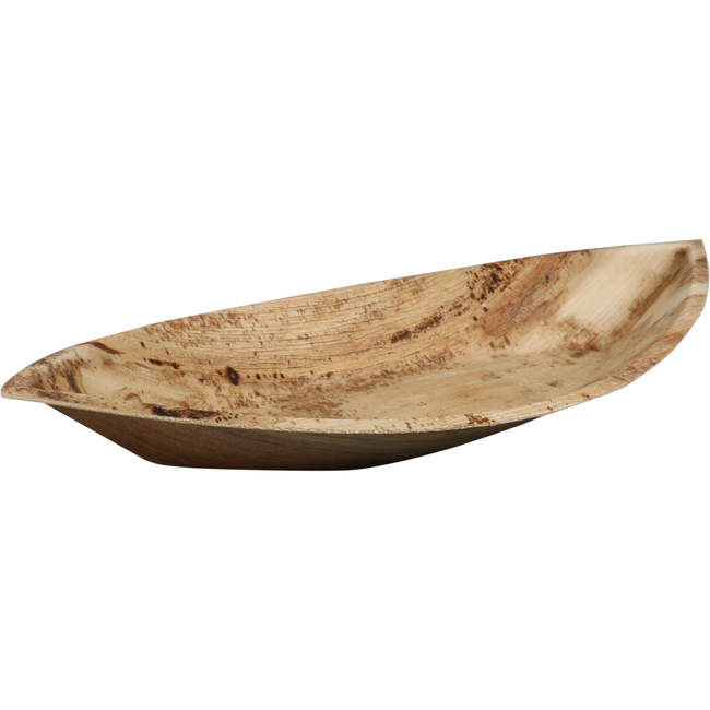 DEPA - Vorstand | Oval 1-Profi-Palmblad | 28x15cm | Natürlich | 25 Stücke