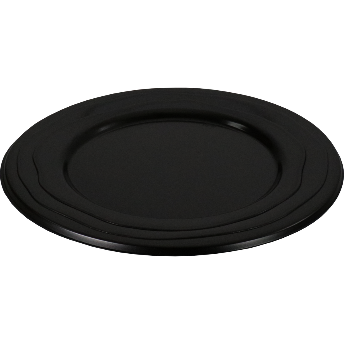 DEPA® Board | Welle | Wiederverwendbar | Runde | 1-profession pp | Ø24cm | Schwarz | 20 Teile