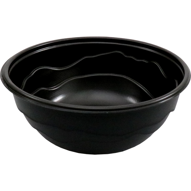 DEPA® COME | Welle | Wiederverwendbar | pp | 1000 ml | Schwarz | 20 Teile