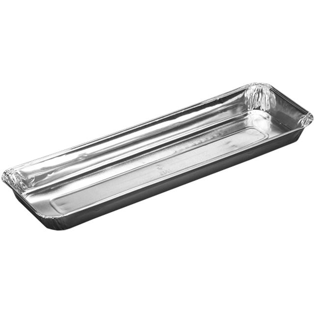 Skala | Rechteckige Skala Aluminium rechteckig 685ml | 326x106x25mm | Silber | 500 Stücke
