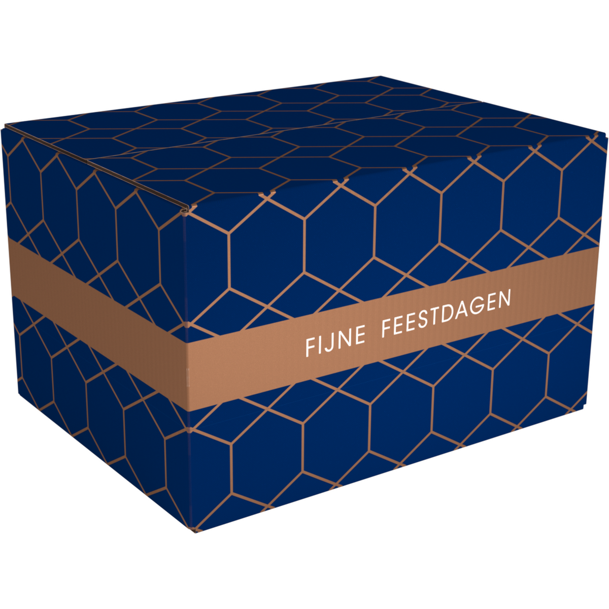 Klika - Weihnachtspaketbox | Mountain Lodge | Golfkarton | 390x290x232mm | Weihnachten | C | 10 Stücke