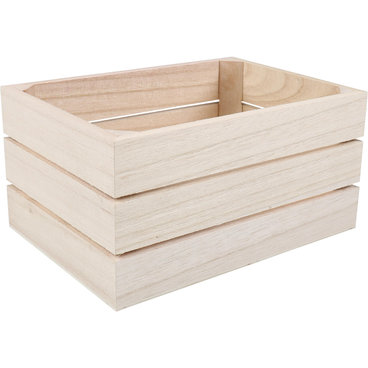 Klika - Bierverpackung | Box | Rechteckiges Holz | 6 Flaschen | 20.5x14.5x10.3cm | Natürlich | 14 Stücke