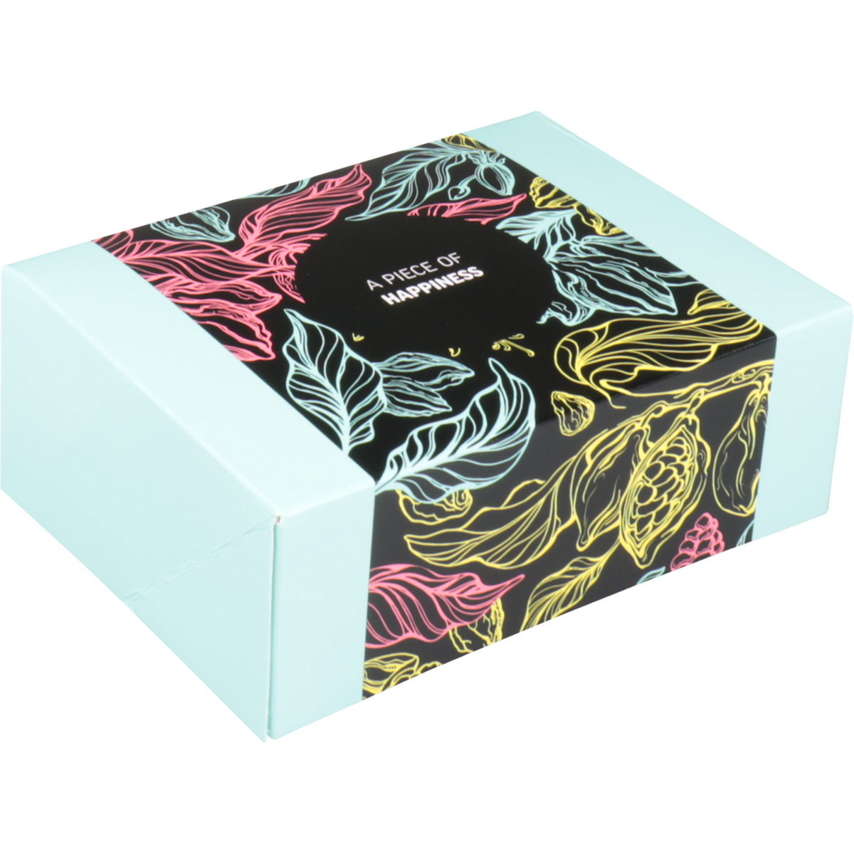 Klika - Pack Box | Glück | Karton | 15x11.5x5.5cm | Hellblau 50 Stücke
