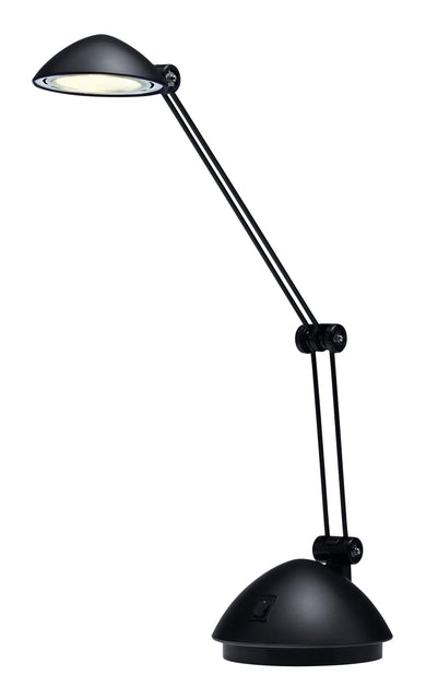 Bureaulamp Hansa führte den Raum schwarz an