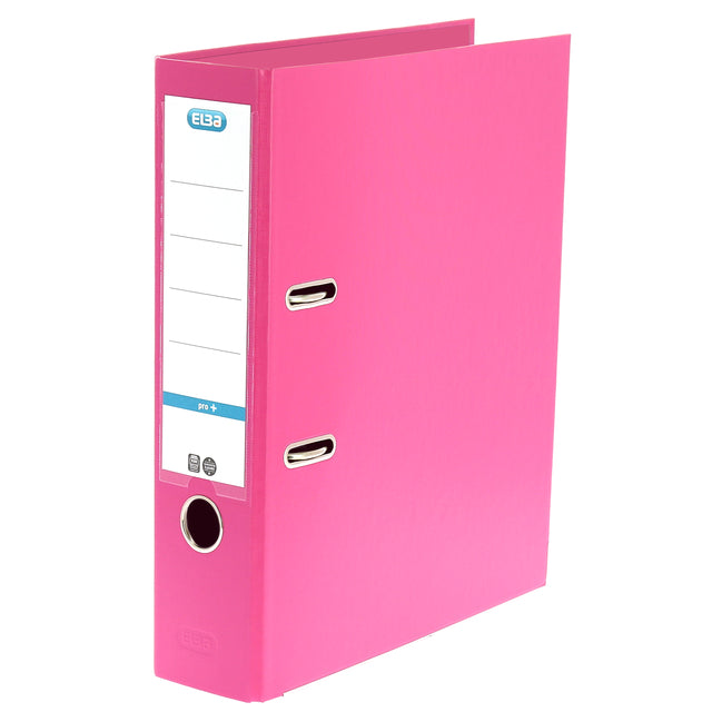 Ordner Elba Smart Pro+ A4 80mm PP Pink | 10 Stück