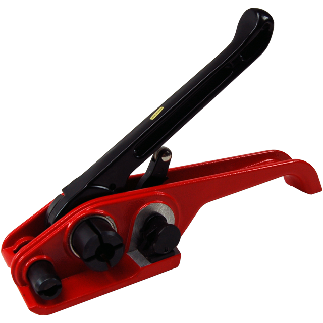 Klika - Bandspanner | Metall geeignet für 13-16-19mm | rot/schwarz 1 Stücke