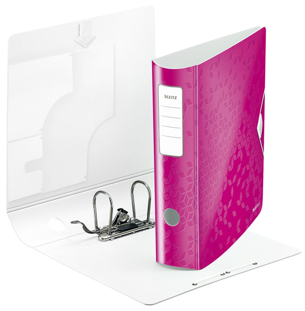 Ordner Leitz Wow 180 ° aktives A4 75mm Pink | 10 Stück