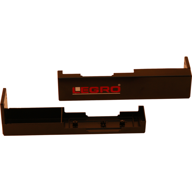 Legro - Wallrest Set | Für Papier -Droller | Metallschwarz