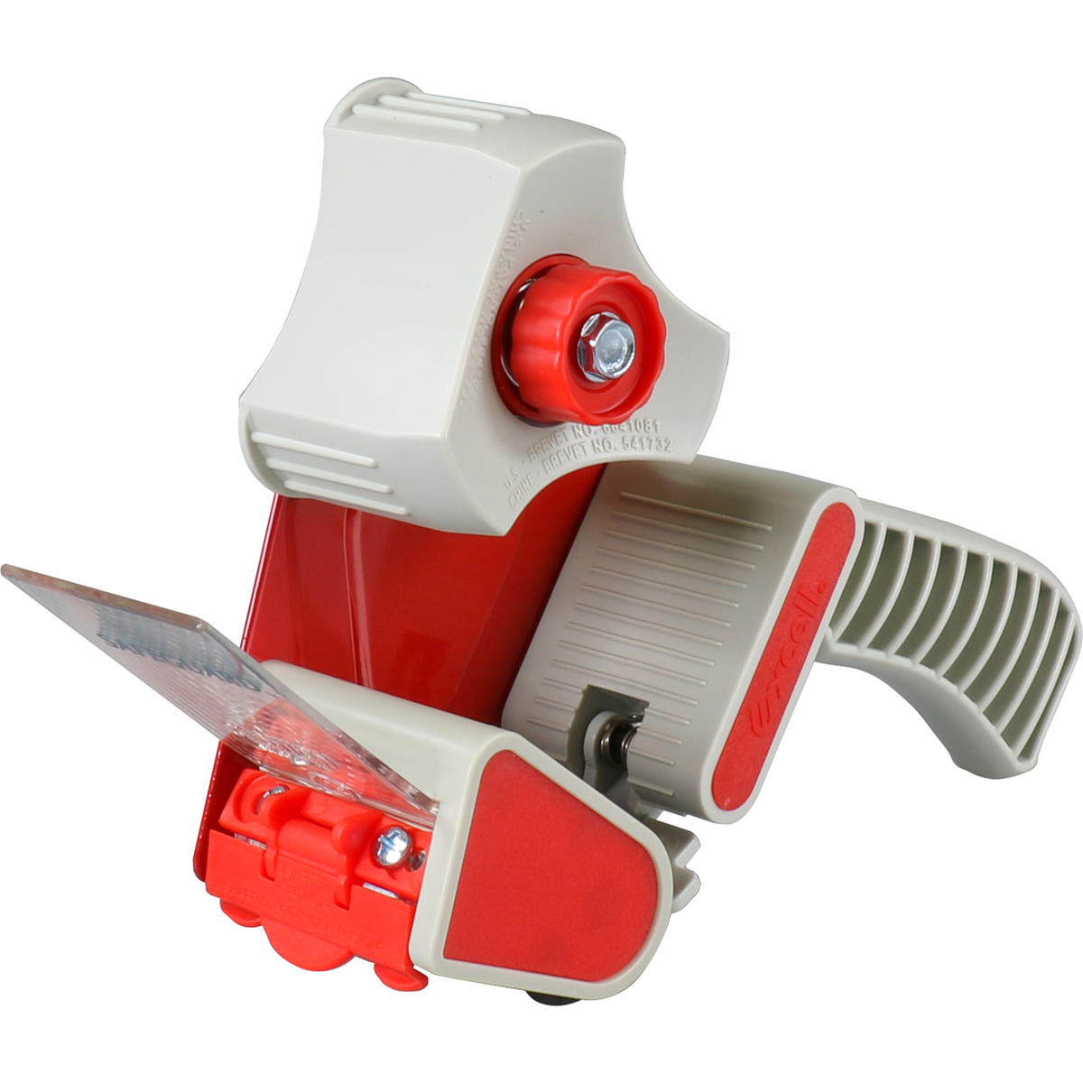 Bandrolle Aluminium 66m | rot/grau 1 Stück