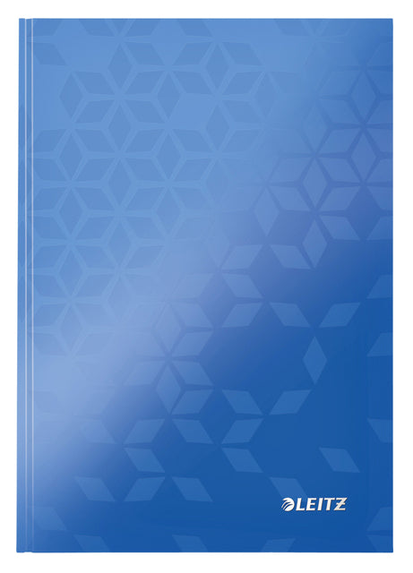 Notebook Leitz Wow A5 160Blz 90gr Linie Blau