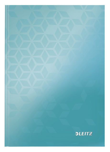 Notebook Leitz Wow A5 160Blz 90gr Linie Eisblau