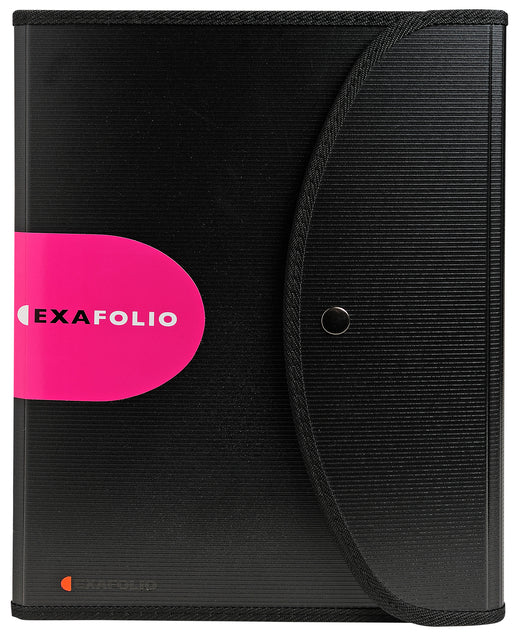 Sortierordner Exacompta exakte Exacfolio A4 6 Fächer PP Black