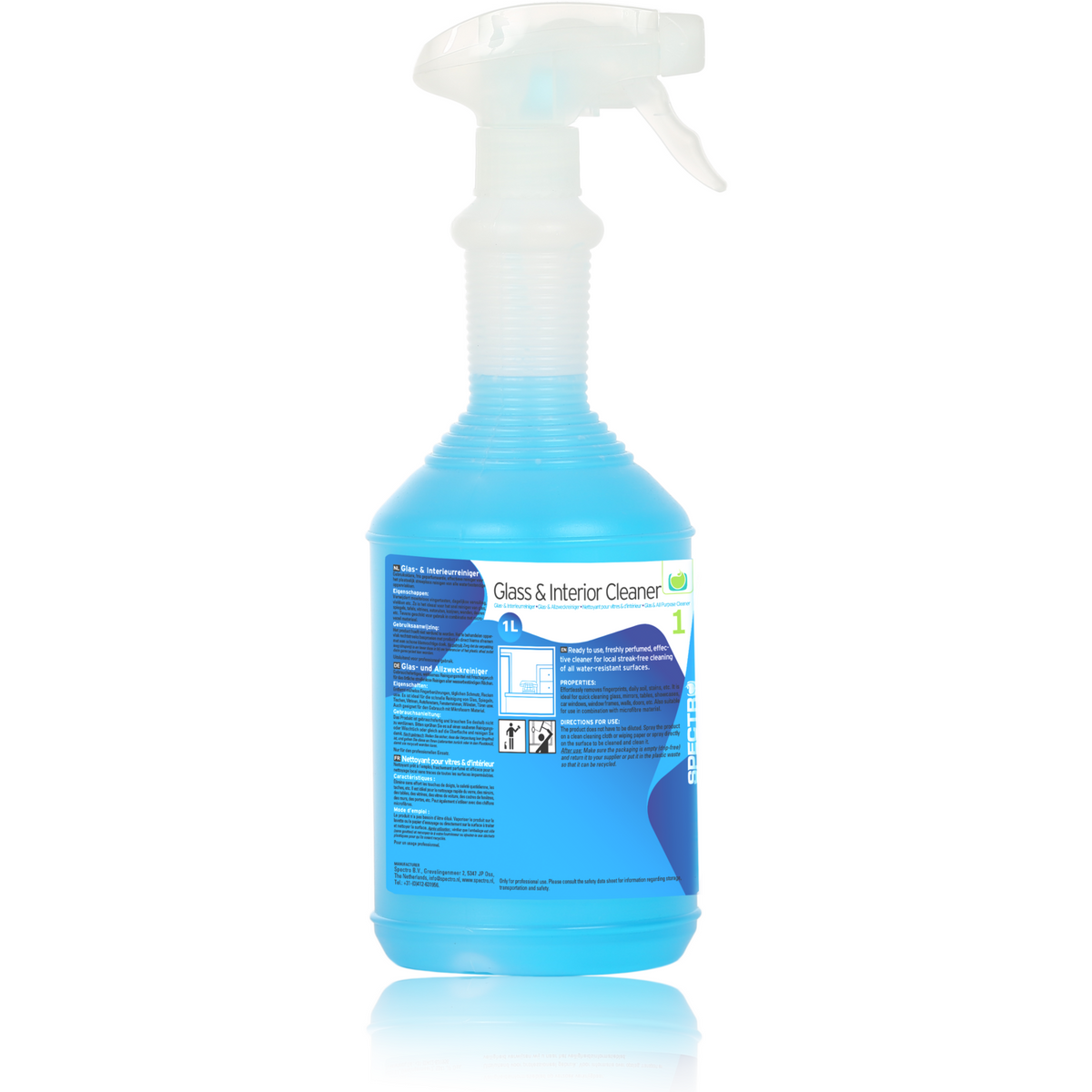 Glas- und Innenreiniger Sprühflasche | 110.5PH | Blau