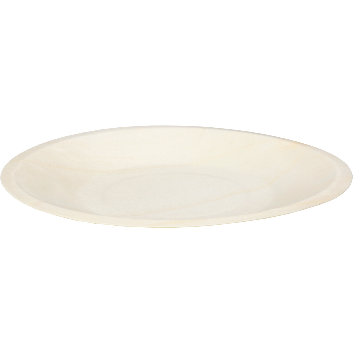 Biodore Bord | rond | 1-vaks | hout | Ø18cm | naturel | 250 stuks