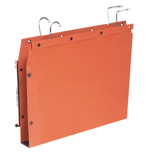 Hangmap Elba Tub A4 U-Bodem 30mm Orange