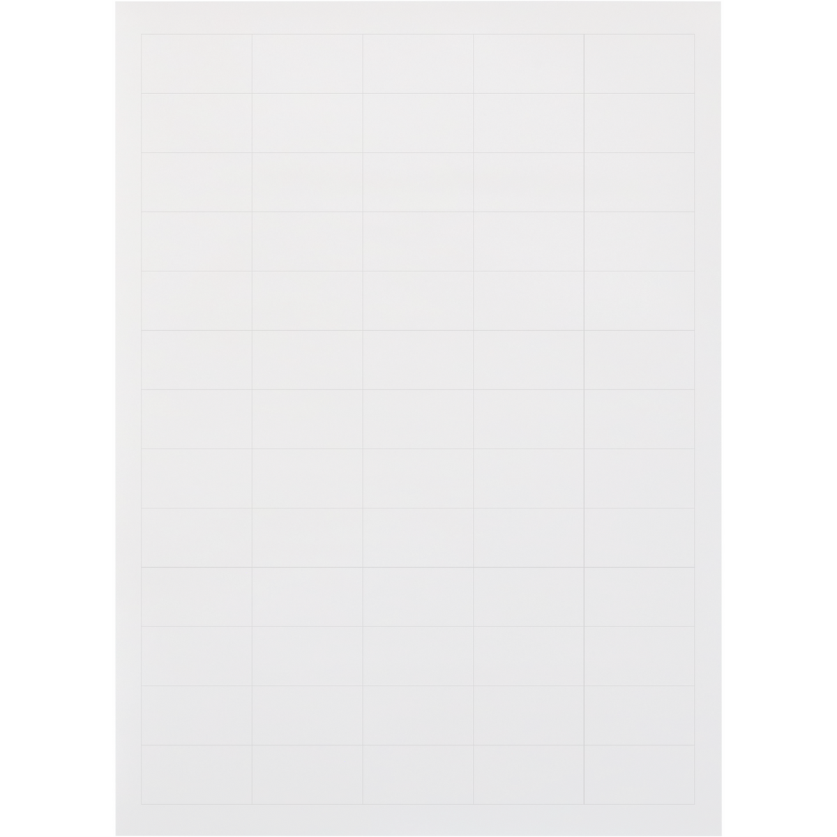 Klika - Label | Papier 38x21.2mm | Weiß | 6500 Stücke