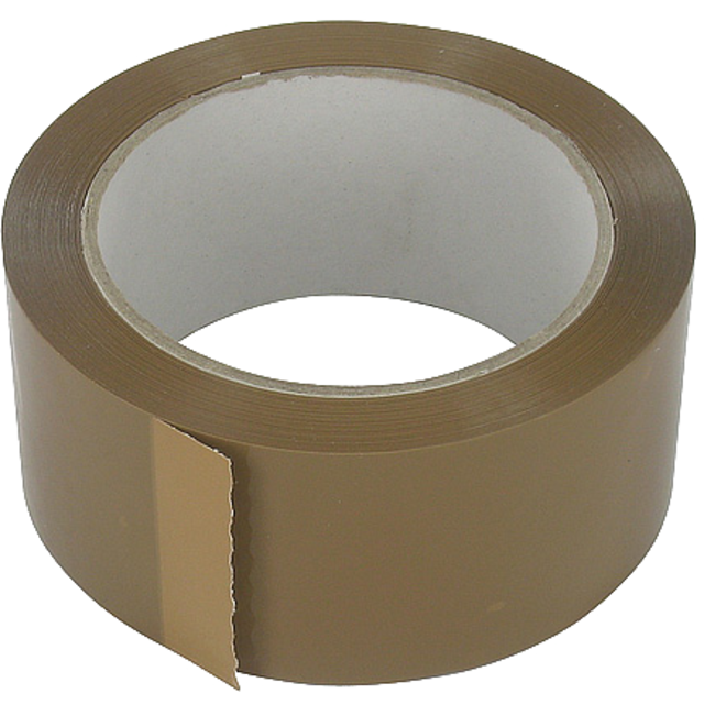 Klika - Box -Verschluss | Pp | 48 mm | 66m | Braun | 6 Stücke