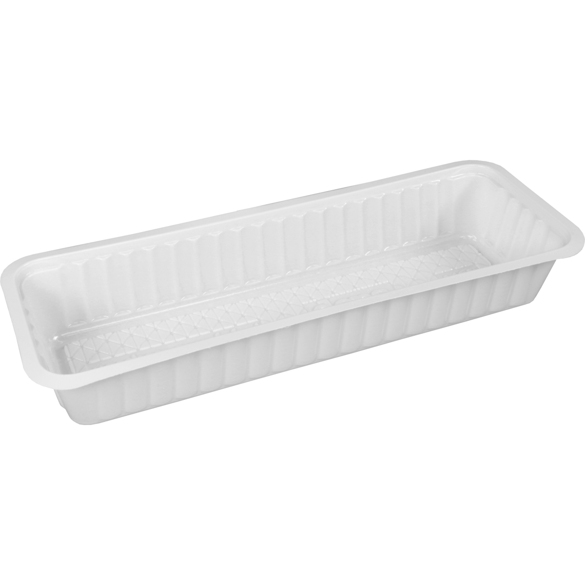 Klika - Bak | Ps | A18 | Snack Bin 205x76x31mm | Weiß | 250 Stück