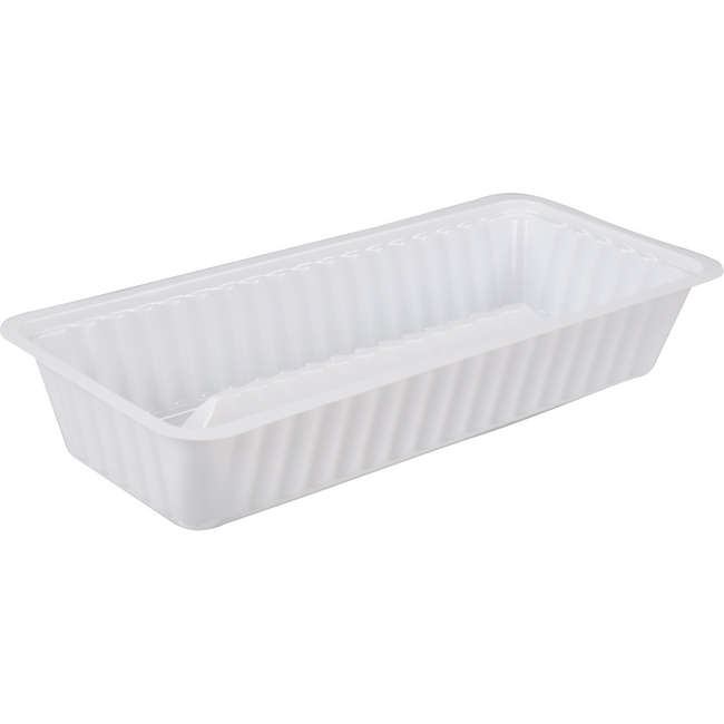 Klika - Bak | Ps | A19 | Snack Bin 204x95x36mm | Weiß | 250 Stück