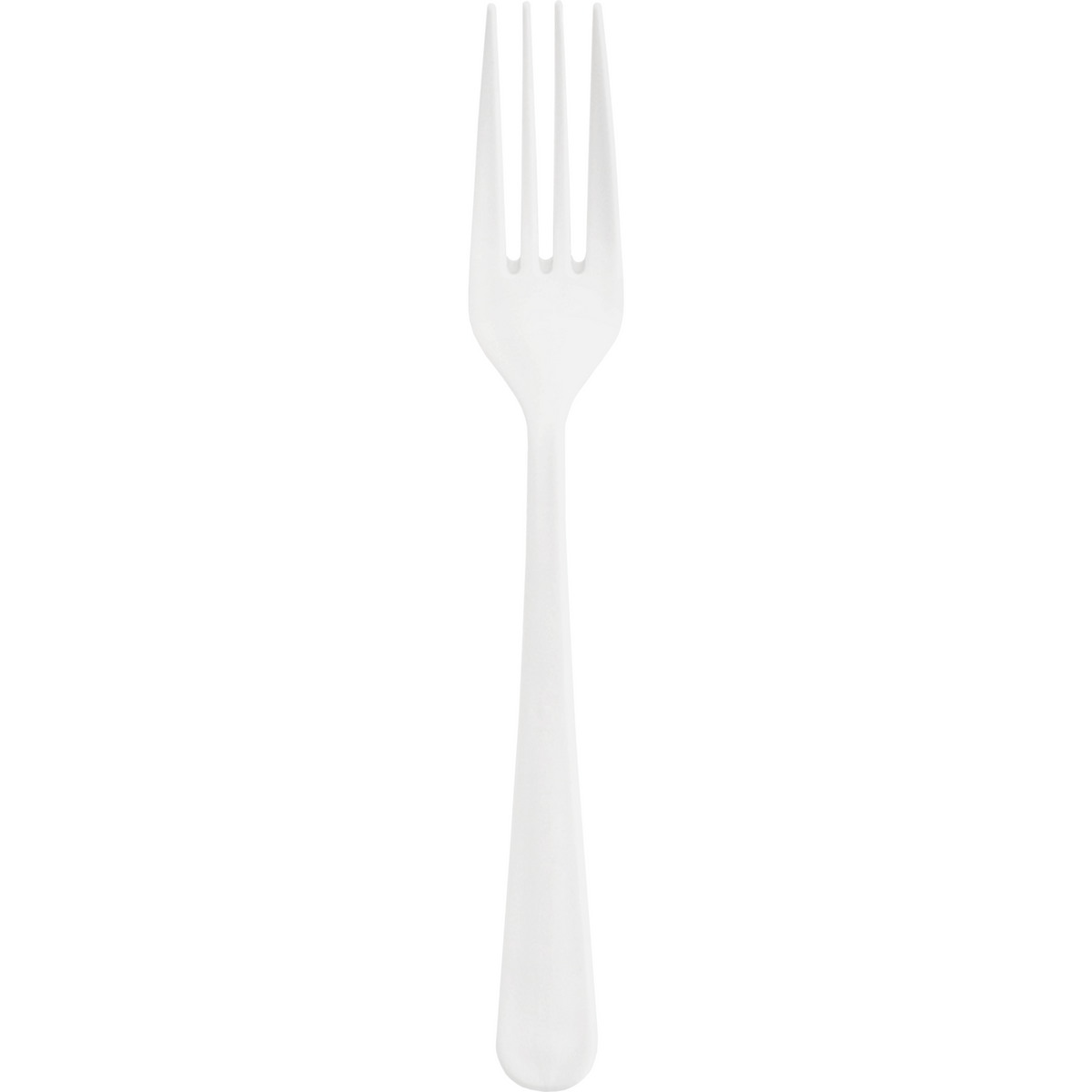 Circulware - Fork | Wiederverwendbar | pp | 190mm | Weiß | 100 Stück