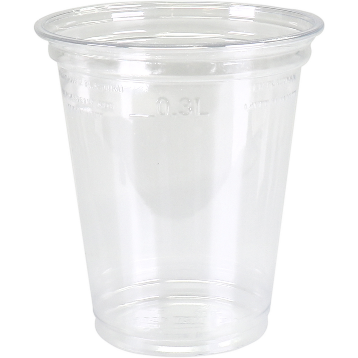 Klika - Sapbeker | Recyceltes Haustier | 300 ml | 12oz | 110 mm | Transparente Ärmel mit 50 Teilen