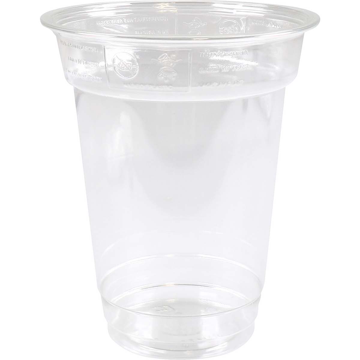 DEPA® -Glas Recyceltes Haustier | 117 mm | 0,3L | Transparent Ärmel mit 50 Teilen