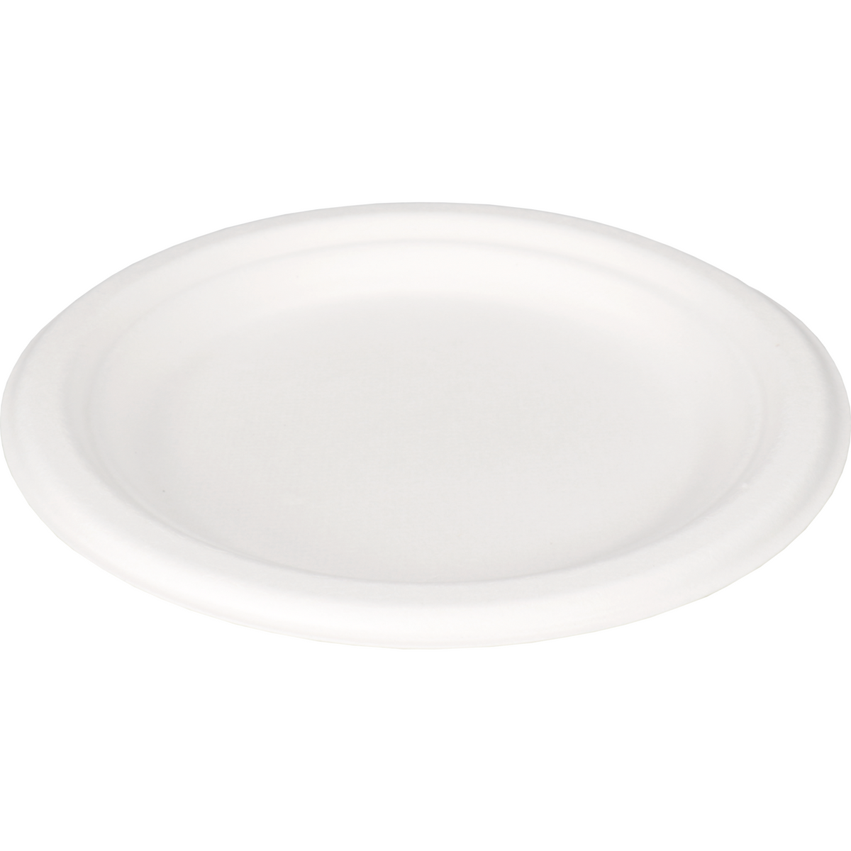 DEPA - Vorstand | Runde | 1-professionsbagasse (Zuckerrohrzellstoff) Ø18cm | Weiß | 8 Stücke