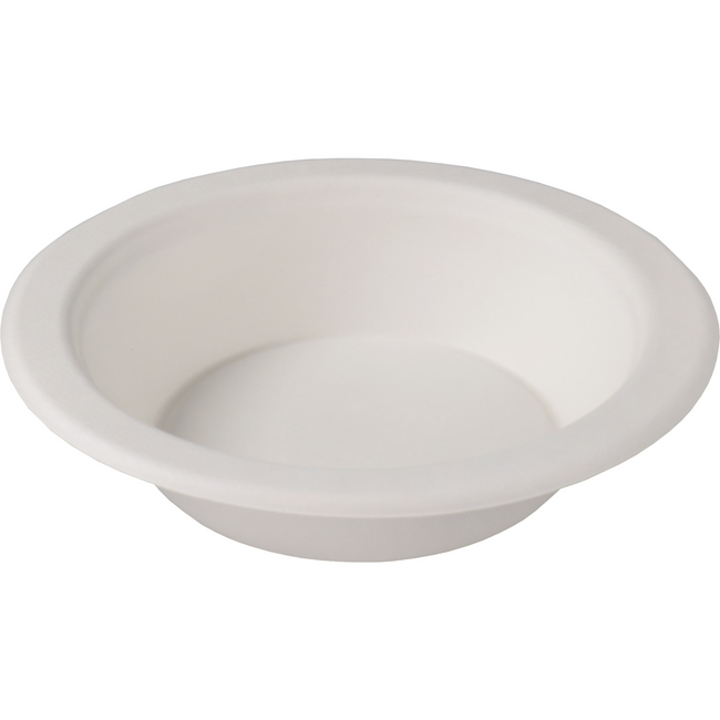 DEPA - Maßstab Bagasse (Zuckerrohrzellstoff) 500 ml | Weiß | 8 Stücke