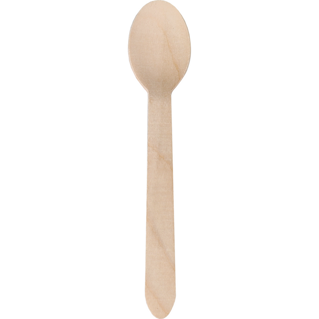 DEPA - Löffel | Holz | 160 mm | Natürlich | Tasche mit 20 Teilen