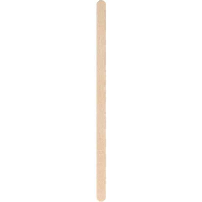 DEPA - Roerstaafje | Holz | 6x140mm | Natürlich | Tasche mit 100 Teilen