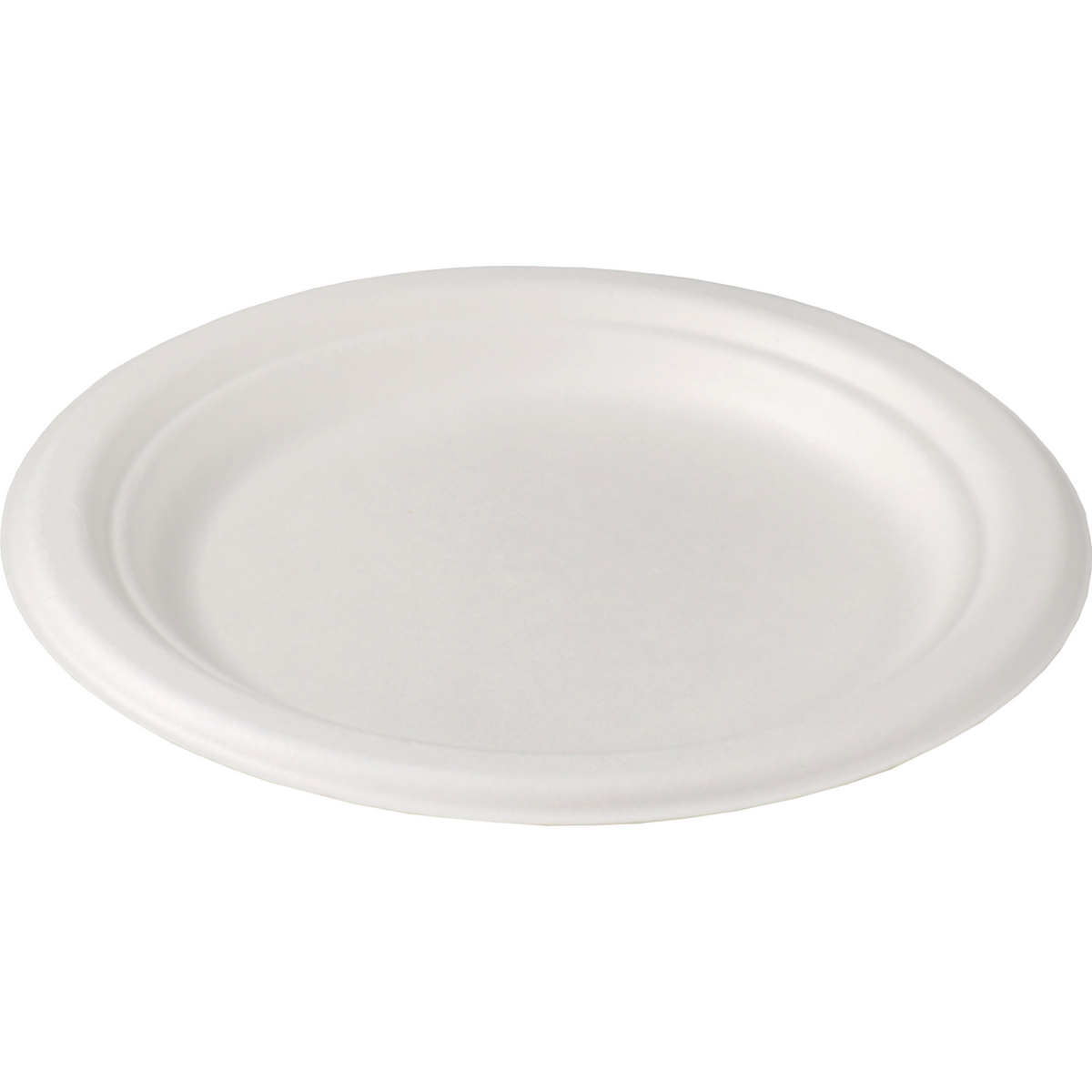 DEPA - Vorstand | Runde | 1-professionsbagasse (Zuckerrohrzellstoff) Ø18cm | Weiß | 12 Stücke