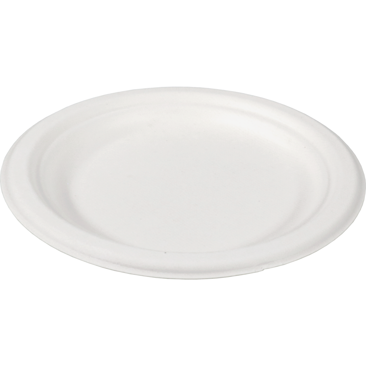 DEPA - Vorstand | Runde | 1-professionsbagasse (Zuckerrohrzellstoff) Ø18cm | Weiß | 50 Stück