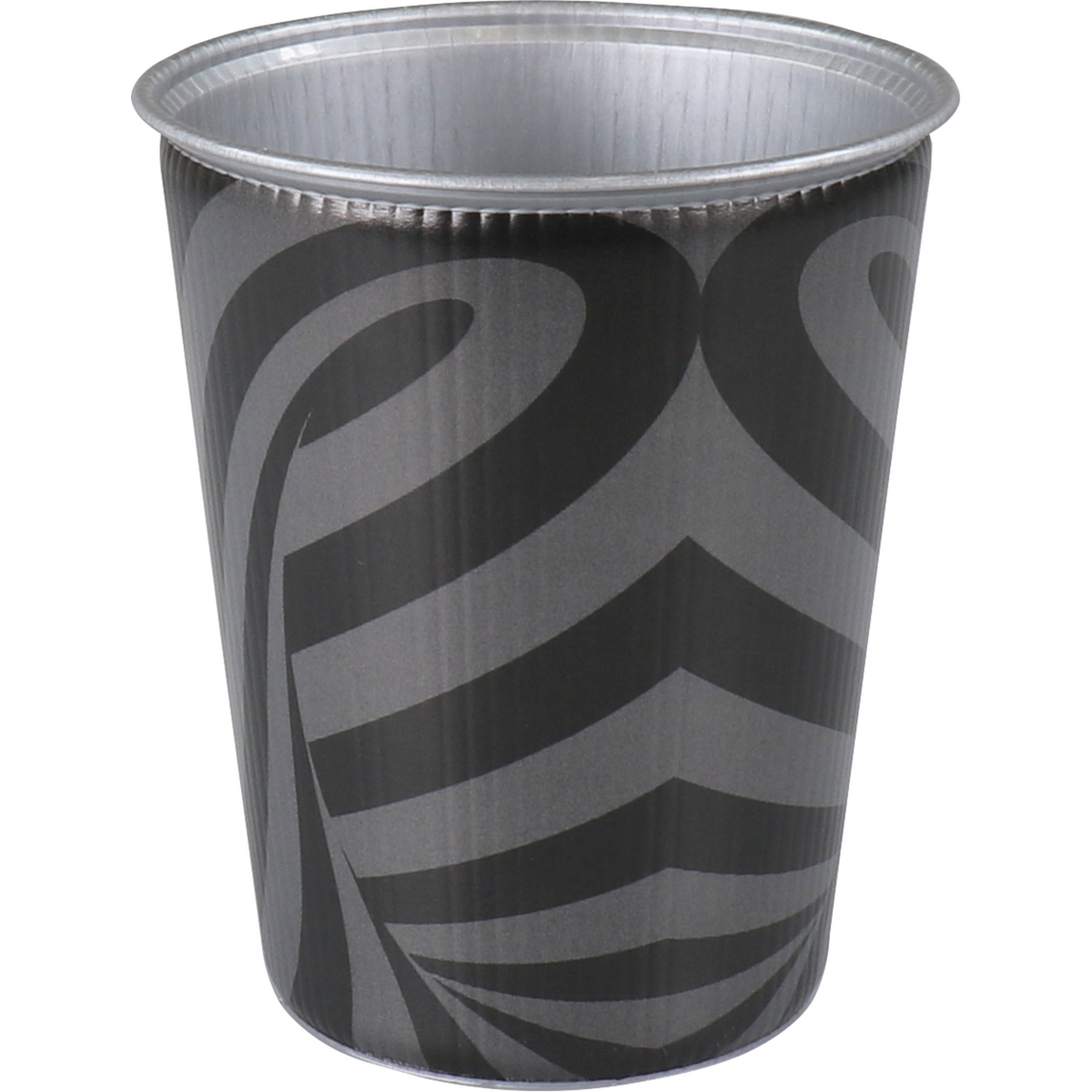 DEPA - | Zero Waste Cup | Wirbel | Pp | Wiederverwendbar | 250 ml | Anthrazit | 20 Stücke