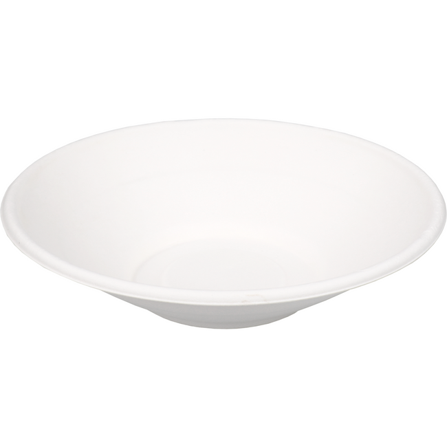 DEPA - Maßstab Bagasse (Zuckerrohrzellstoff) Runde | 680 ml | Weiß | 50 Stück