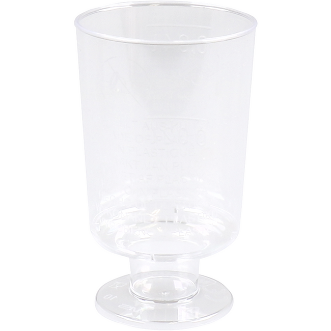 DEPA - Glasbretter Glas | Regalbox mit Fuß | Ps | 40 ml | Transparente 160 Stücke