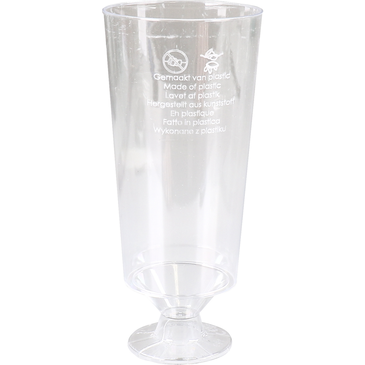 DEPA - Glas Champagner Glas PS | 200 ml | kristallklares 42 Stück