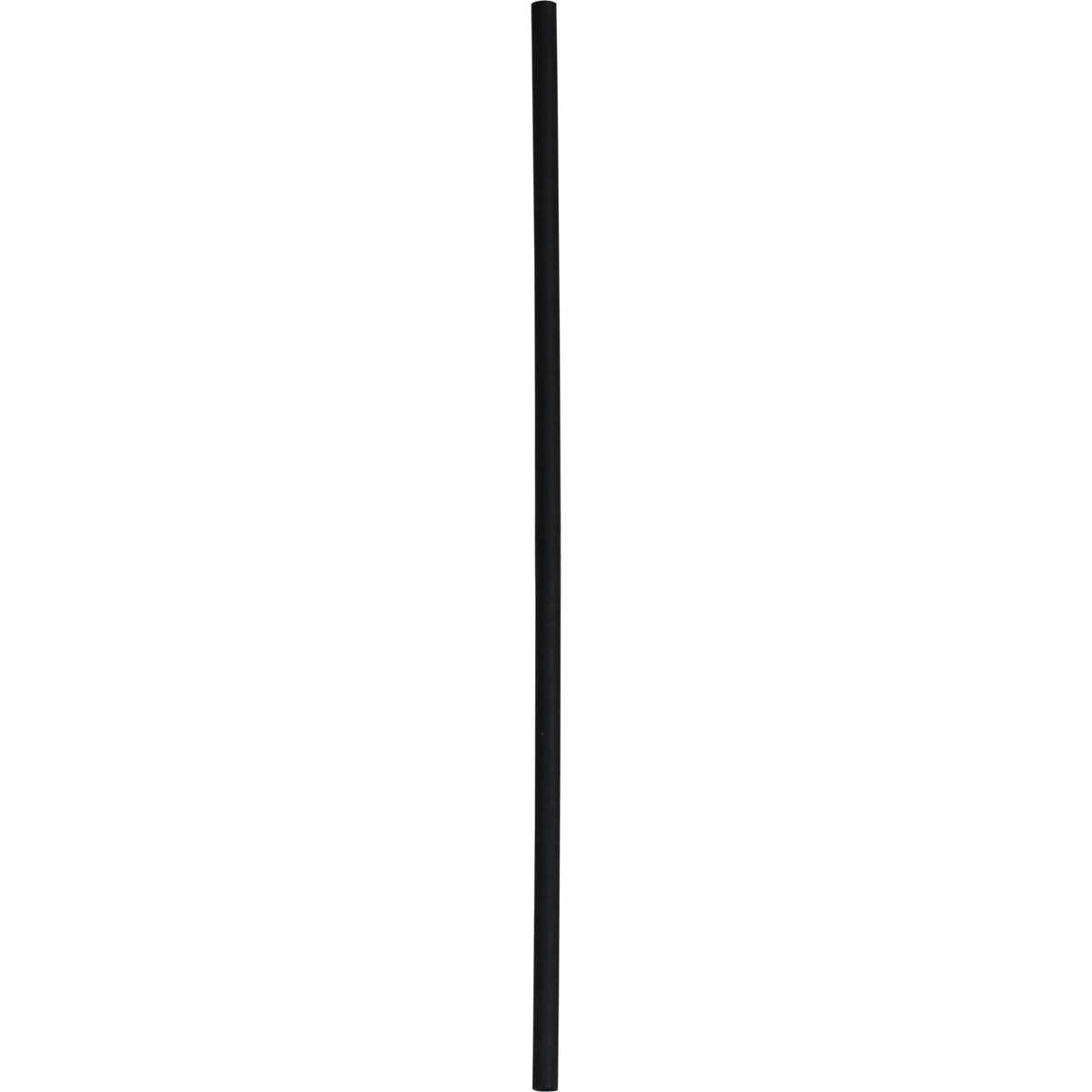 Biodore - Rietje | Trinkrohrpapier 230 mm | Ø5.3mm | Individuell verpackt schwarz | Tasche mit 500 Stück