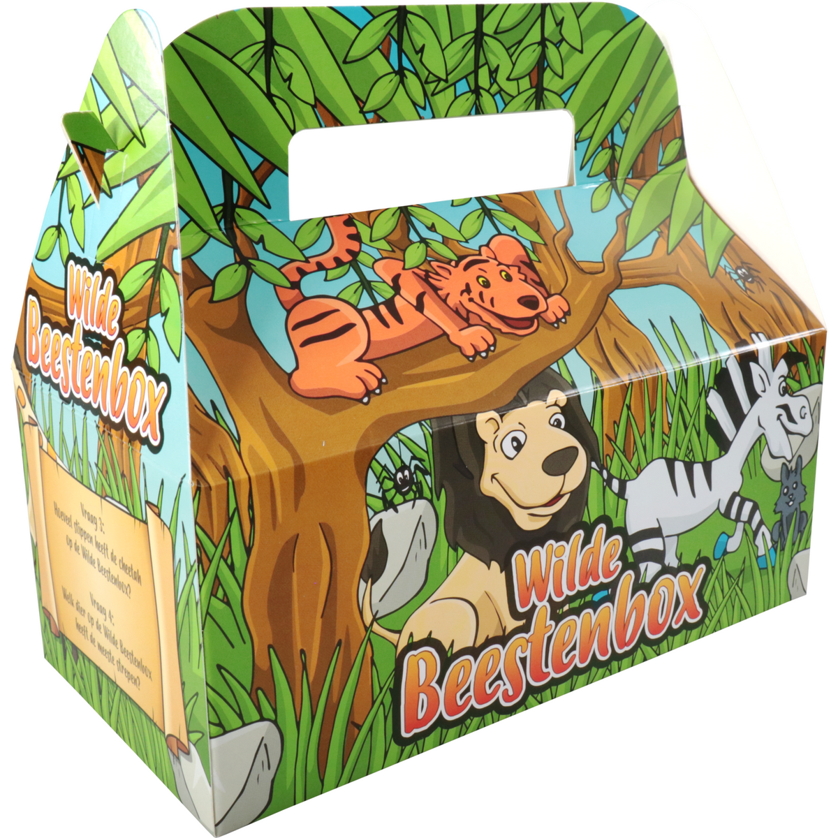 Klika - Kidsbox | Wildtiere Karton | 225x120x95mm | 50 Stück