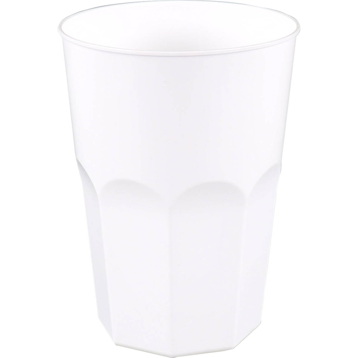 Goldplast | Tasse | Verwenden & wiederverwenden | Pp | Wiederverwendbar | 420 ml | Weiß | 20 Teile