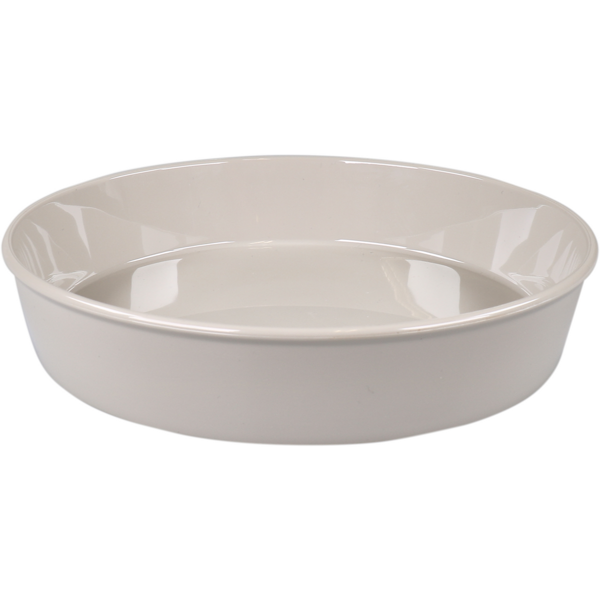 Ornamin - Skala wiederverwendbar | Unzerbrechlich | San | Runde | 600 ml | 37 mm | ∅200mm | Beige | 10 Stücke