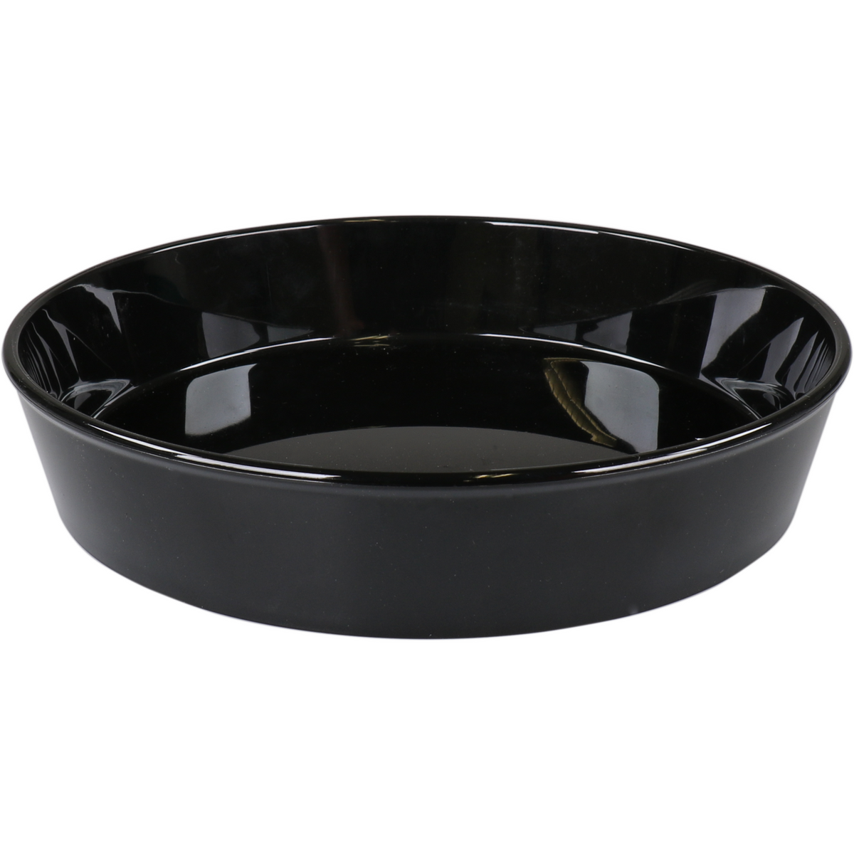 Ornamin - Skala wiederverwendbar | Unzerbrechlich | San | Runde | 600 ml | 37 mm | ∅200mm | Schwarz | 10 Stücke
