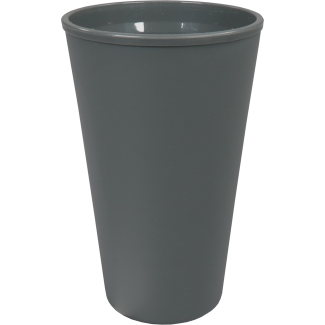 Circ | Tasse | Pp | Wiederverwendbar | Doppelt -gewaltt | 400 ml | 145 mm | Grau | 48 Stücke