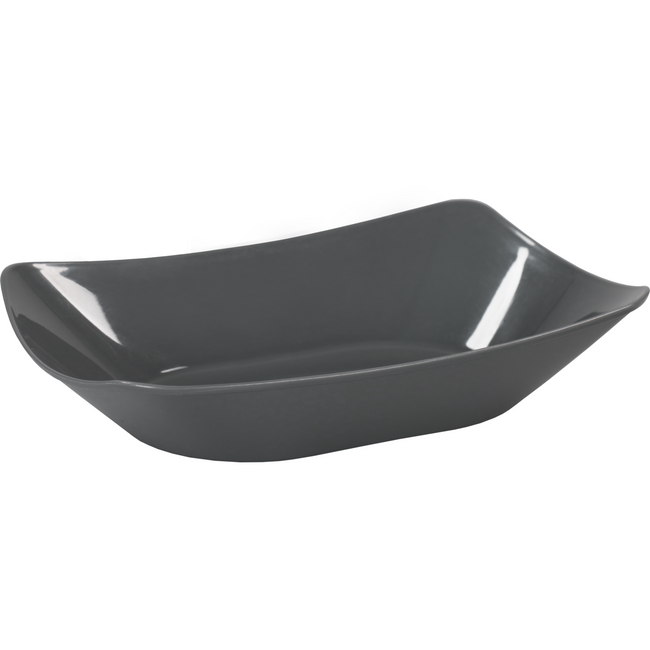 Circ - Bak | Pp | Wiederverwendbar | Snackschale 135x85x44mm | Grau | 40 Stücke