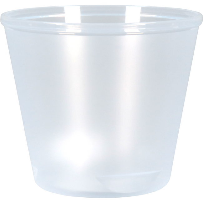 Circ | Kalte Getränkebecher Pp | Wiederverwendbar | 200 ml | Transparent 10 Stück