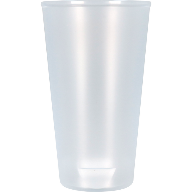 Circ | Kalte Getränkebecher Pp | Wiederverwendbar | 500 ml | Transparent 10 Stück