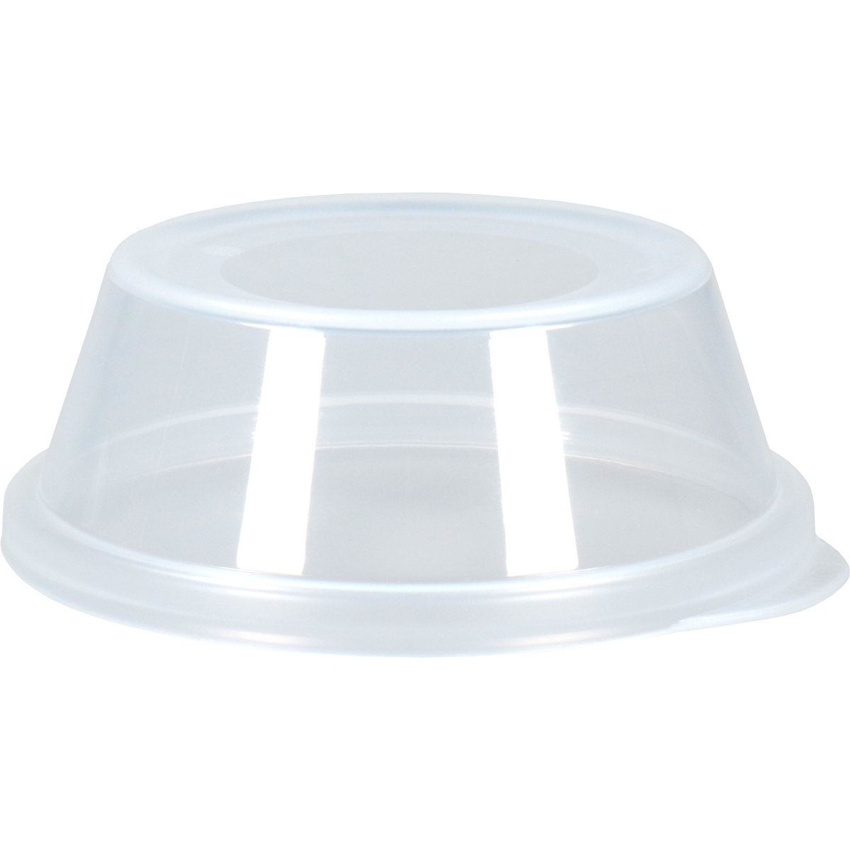 Circ Lid | Pp | Kuppel | Wiederverwendbar | Ohne Loch | Ø90mm | Transparent 10 Stück