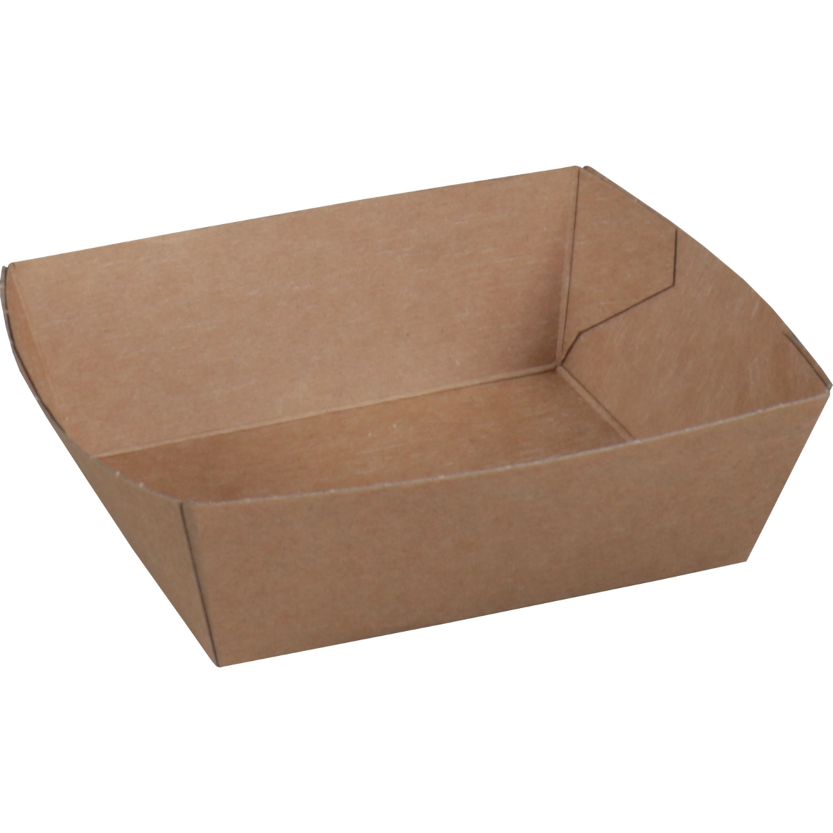 Klika - Bak | Karton | A7 | Snack Bin 90x70x35mm | Braun | 100 Stück