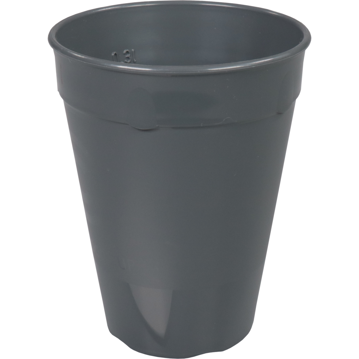 Spülmittel | Tasse | Pp | Wiederverwendbar | 300 ml | 115 mm | Grau | 60 Stücke
